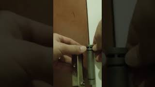 How to adjust door hinge on a door [upl. by Nedra]