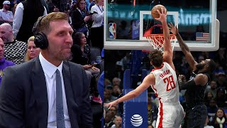 Dirk Nowitzki Alperen Şengün hakkında konuşuyor ALTYAZILI Mavs vs Rockets  28112023 [upl. by Akili509]