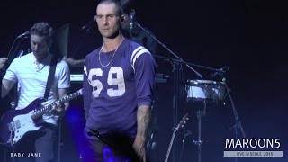 MAROON 5  Lucky Strike  Live in SEOUL 2015 0909 [upl. by Slerahc]