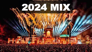 New Year Mix 2024  Best EDM Party Electro House Techno amp Festival Music [upl. by Doniv]