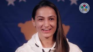 Meet Your Judoka  Majlinda Kelmendi KOS [upl. by Nyvek]