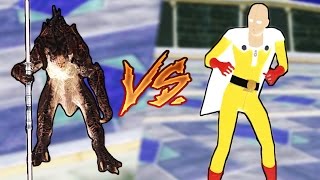 ONE PUNCH MAN VS DEATHCLAW W LIGHTSABER  Gmod Sandbox Funny Moments [upl. by Hamehseer72]