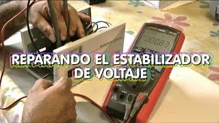 Reparaciones Domesticas  Reparando el Estabilizador de Voltaje [upl. by Mendoza]