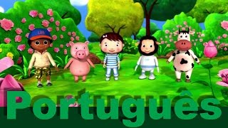 Gira gira a roda  canções infantis  LittleBabyBum [upl. by Postman]