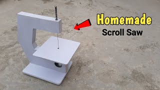 How To Make Scroll Saw From Pvc Pipe  DIY Mini Scroll Saw [upl. by Wyatt]