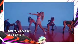 Anitta Arcangel De La Ghetto  Tócame FIFA 21 WORLD PREMIERE [upl. by Lajib]