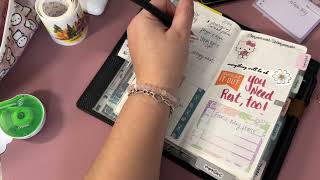 Sunday Reset hobonichi stalogy kinbor [upl. by Ymia]