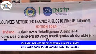 JOURNEES DES METIERS DES TRAVAUX PUBLICS A LENSTP UNE CARAVANE POUR LANCER LES FESTIVITES [upl. by O'Neill]