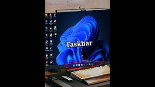 🖥️ How to effortlessly autohide the Windows 11 taskbar WindowsTips [upl. by Esinet871]