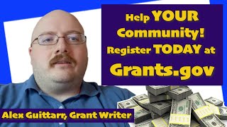 Register at Grantsgov to Apply for Federal Funding [upl. by Anoi]