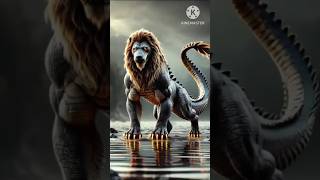 Sheri 🦁 aur 🦎 magarmach shortvideotrending viralvideos [upl. by Nytsyrk102]