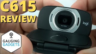 Logitech C615 HD Webcam Review and Setup  1080p Camera for Zoom Skype Hangouts and More [upl. by Tildy]