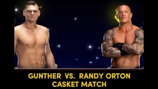 WWE 2K24 Casket Match Gunther vs Randy Orton [upl. by Rothstein]