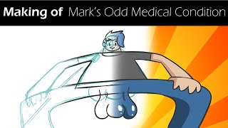 Making Of  Markiplier Animated  Marks Odd Medical Condition [upl. by Aicilra570]