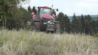 Friedrichshof 2015 Case ih Magnum cvx 370  Kerner Komet KAS [upl. by Idou838]