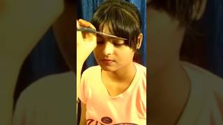 how to cut front bangs  front flicks haircut bangs fronthairstyle flicks haircut shorts [upl. by Korman]