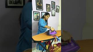 Pre Pleating Tutorial For Fluffy Pleats sareeboxfolding saree sareeprepleating sareeboxfolding [upl. by Hull]