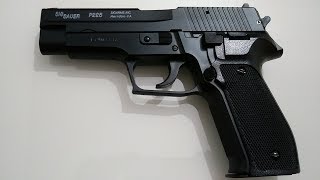 PISTOLA AIRSOFT SIG SAUER P226 SPRING CYBERGUN [upl. by Aimac]