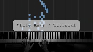 Chilly Gonzales  White Keys  Piano Tutorial [upl. by Annaes]