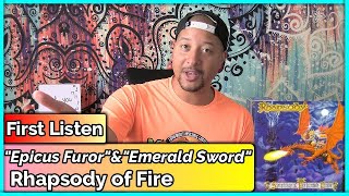 Rhapsody of Fire Epicus Furor amp Emerald Sword REACTION amp REVIEW [upl. by Mcwilliams]