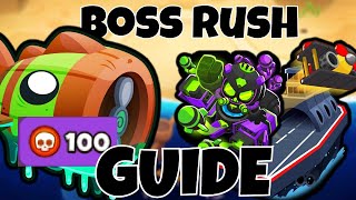 BLOONARIUS Off the Coast 100 Pops  BTD6 Boss Rush Stage 3  Chocbox [upl. by Aivirt]