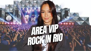 ÁREA VIP DO ROCK IN RIO 2024  JULIA PIMENTEL [upl. by Jasmina]