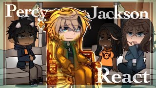 Percy Jackson React  pt4  gacha angst percyjackson reaction react funny trending viralpjo [upl. by Anaiq]