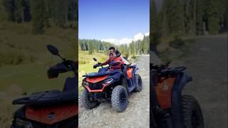 ATV Ride in Doodhpathri🚗🤩shorts shortsfeed doodhpathri atvride kashmir budgam youtubeshorts [upl. by Sherlock]