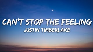 Justin Timberlake  CANT STOP THE FEELING Lyrics [upl. by Anairb]