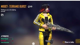 M1887Terrano Burst is Lub  Garena FreeFire freefire m1887 test totalgaming pvs [upl. by Nnairek]