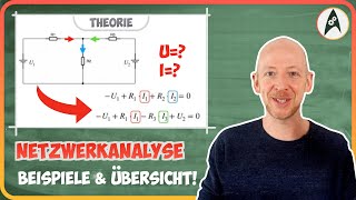 Netzwerkanalyse Beispiele amp Übersicht  Lerne Elektronik [upl. by Melva]