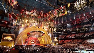 WWE WrestleMania 39 Custom Stage Reveal amp Pyro Animation 2 What could have been [upl. by Ayarahs]