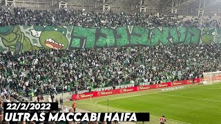 ULTRAS MACCABI HAIFA  Maccabi Haifa vs Hapoel Tel Aviv 2222022 [upl. by Cicely46]