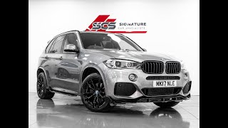 2017 BMW X5 40D M Sport xDrive Auto 313PS 7Seat [upl. by Noyar526]