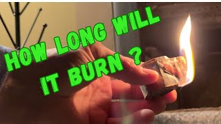 DIY firestarter burn long enough for you [upl. by Gardas]