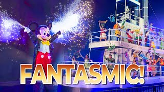 Fantasmic Full Show 4K Multi Angle Disneys Hollywood Studios Walt Disney World [upl. by Diann]