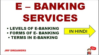 E Banking amp Types of E Banking Services  UGC NETJRF  Hindi [upl. by Llibyc]