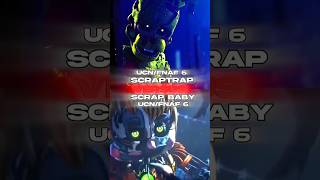 Scraptrap vs scrap baby ultimatecustomnight viral edit fnaf shorts fnaf6 capcut fypシ fyp [upl. by Kei]