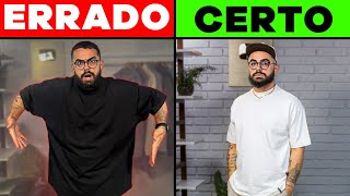 COMO USAR CAMISETA OVERSIZED  MODA MASCULINA 2024 [upl. by Nauqed509]