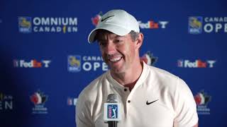 Rory McIlroy Sunday Interview 2024 RBC Canadian Open © PGA Tour [upl. by Halas]