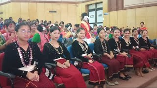 RANGLONG CULTURAL DANCE Golden Valley School Dharmanagar [upl. by Pendergast]