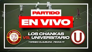 LOS CHANKAS 0  0 UNIVERSITARIO POSTPARTIDO RESUMEN Y BICAMPEONATO DE LA U EN CENTENARIO LIGA 1 [upl. by Eillak]