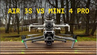 DJI Air 3s vs Mini 4 Pro  Is it Better [upl. by Dnarb]