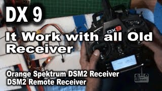 Dx9 Binding And It Work With Orange Receiver amp DSM2 Receiver [upl. by Watts733]