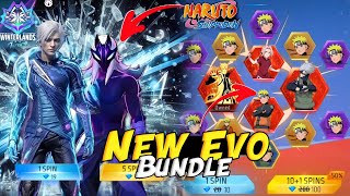 Naruto Evo Bundle Free Fire  Free Fire x Naruto  Free Fire New Event  Free Fire New Evo Bundle [upl. by Loggia]