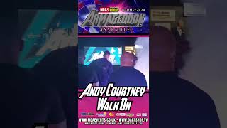 Avenger Andy Courtney Armageddon 2024 Walk On Shorts [upl. by Ylas]