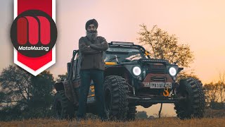 Indias Craziest 4X4 Offroad Car Builder  Best 4X4 Off Roaders Of India  MotoMazing India [upl. by Hsakaa]