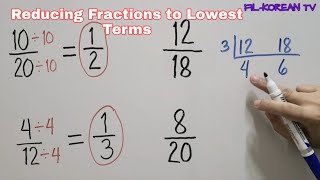 Reducing Fraction to Lowest Term [upl. by Layor]