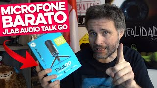 Unboxing e Testes do microfone JLab Audio Talk Go USB Microphone [upl. by Harat397]