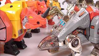 Transformers G1 Dinobots VS Predacons [upl. by Assenyl550]